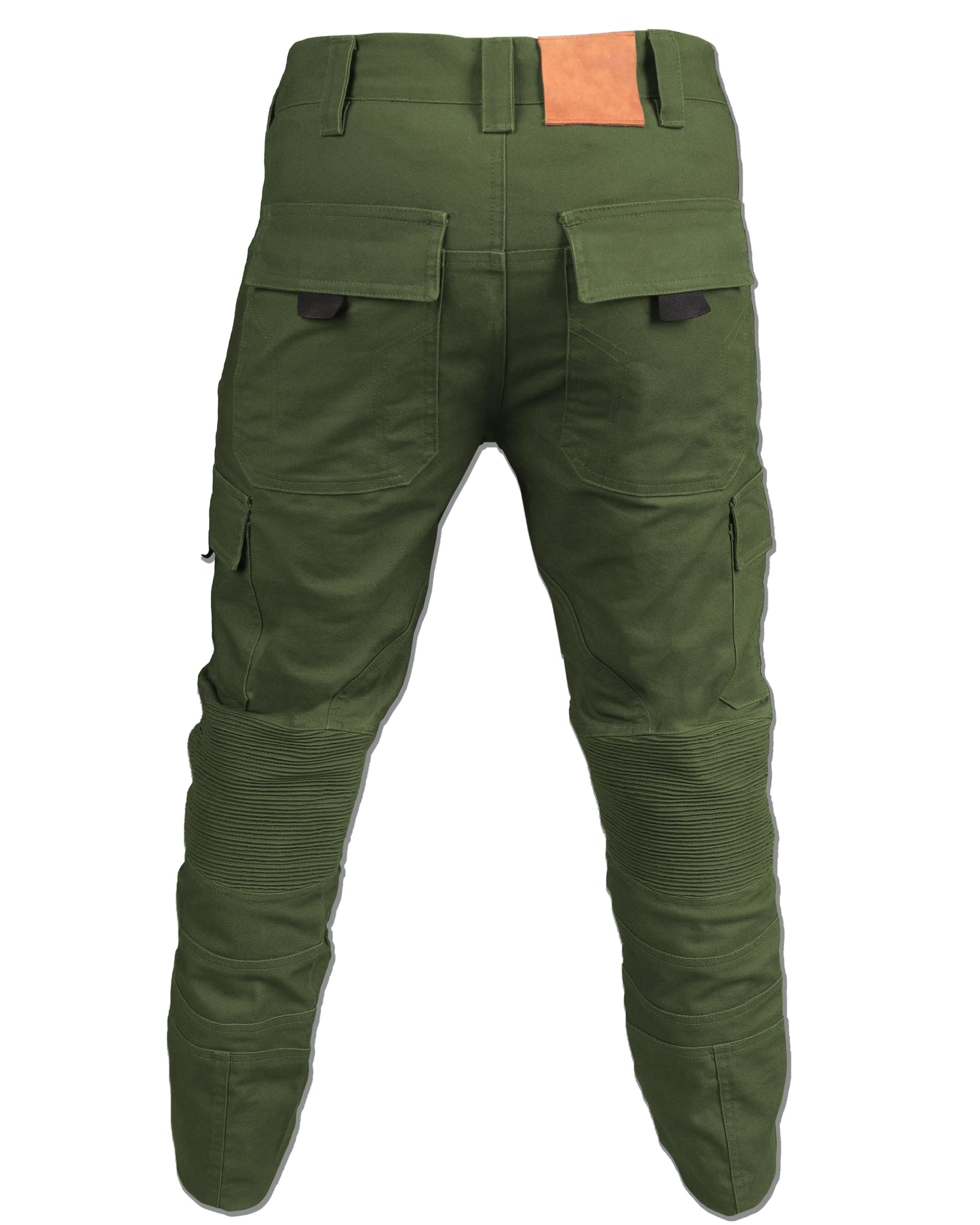 Olive Cargo Protective Pants with Protectors